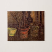 Still Life Pinsel in Pot von Vincent van Gogh Puzzle (Horizontal)