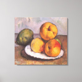 Still Life Quince, Äpfel, Birnen von Paul Cezanne Leinwanddruck