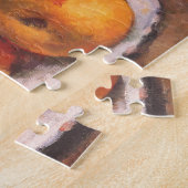 Still Life Quince, Äpfel, Birnen von Paul Cezanne Puzzle (Seite)