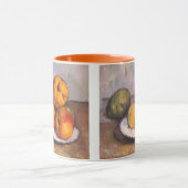 Still Life Quince, Äpfel, Birnen von Paul Cezanne Tasse (Zentrum)