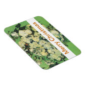 Still Life - Rosa in einer Vase. Magnet (Rechte Seite)