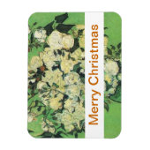 Still Life - Rosa in einer Vase. Magnet (Vertikal)