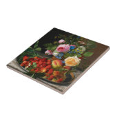 Still Life Rose und Erdbeeren von Otto Ottesen Fliese (Seite)