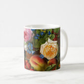 Still Life Rose und Erdbeeren von Otto Ottesen Kaffeetasse (VorderseiteRechts)