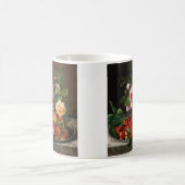 Still Life Rose und Erdbeeren von Otto Ottesen Kaffeetasse (Mittel)