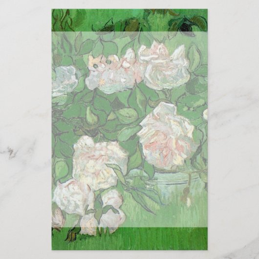 Still Life: Roses von Vincent van Gogh Briefpapier (Vorderseite)