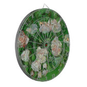 Still Life: Roses von Vincent van Gogh Dartscheibe (Vorderseite Links)