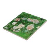 Still Life: Roses von Vincent van Gogh Fliese (Seite)