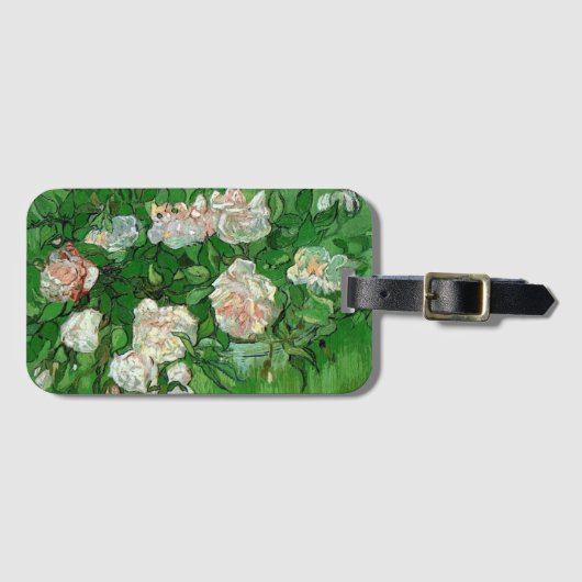 Still Life: Roses von Vincent van Gogh Gepäckanhänger (Vorderseite (Horizontal))