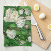 Still Life: Roses von Vincent van Gogh Geschirrtuch (Viertel Falte)