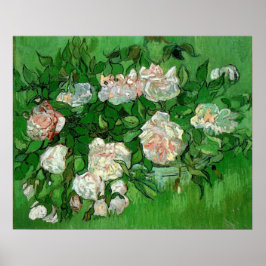 Still Life: Roses von Vincent van Gogh Poster