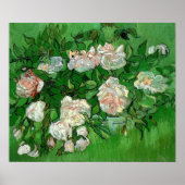Still Life: Roses von Vincent van Gogh Poster (Vorne)