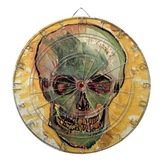 Still Life Skull von Vincent van Gogh Dartscheibe (vorne)