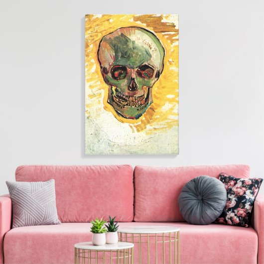 Still Life Skull von Vincent van Gogh Leinwanddruck (Insitu (Wohnzimmer))