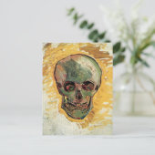 Still Life Skull von Vincent van Gogh Postkarte (Stehend Vorderseite)
