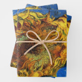 Still Life Two Cut Sonnenblumen von Vincent van Go Geschenkpapier Set (Beispiel)