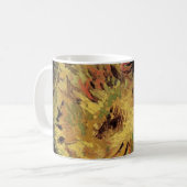 Still Life Two Cut Sonnenblumen von Vincent van Go Kaffeetasse (Vorderseite Links)