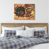 Still Life Two Cut Sonnenblumen von Vincent van Go Leinwanddruck (Insitu (Schlafzimmer))