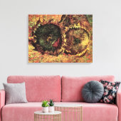 Still Life Two Cut Sonnenblumen von Vincent van Go Leinwanddruck (Insitu (Wohnzimmer))