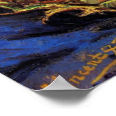 Still Life Two Cut Sonnenblumen von Vincent van Go Poster (Ecke)