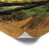 Still Life Two Cut Sonnenblumen von Vincent van Go Poster (Ecke)