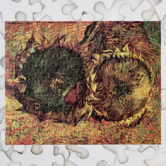 Still Life Two Cut Sonnenblumen von Vincent van Go Puzzle