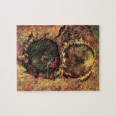 Still Life Two Cut Sonnenblumen von Vincent van Go Puzzle (Horizontal)