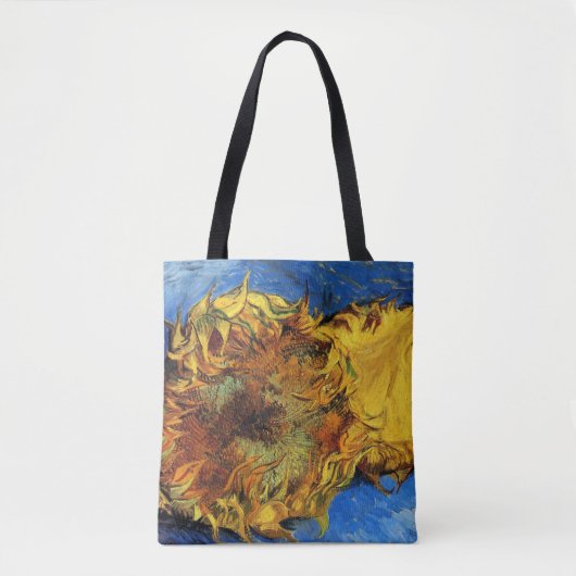 Still Life Two Cut Sonnenblumen von Vincent van Go Tasche (Vorderseite)