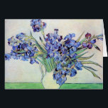 Still Life Vase mit Irisch von Vincent van Gogh<br><div class="desc">Stillleben: Vase mit Iren von Vincent van Gogh ist ein Vintager Post-Impressionismus der schönen Kunst noch Leben florale Natur Malerei. Ein Bouquet lavender bärtigen Iris-Blume aus einem Frühlingsgarten. Die Vase ist wie ein Krug geformt und voll von Liebe und Romantik lila Blüten. Über den Künstler: Vincent Willem van Gogh (1853-1890)...</div>