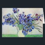 Still Life Vase mit Irisch von Vincent van Gogh<br><div class="desc">Stillleben: Vase mit Iren von Vincent van Gogh ist ein Vintager Post-Impressionismus der schönen Kunst noch Leben florale Natur Malerei. Ein Bouquet lavender bärtigen Iris-Blume aus einem Frühlingsgarten. Die Vase ist wie ein Krug geformt und voll von Liebe und Romantik lila Blüten. Über den Künstler: Vincent Willem van Gogh (1853-1890)...</div>