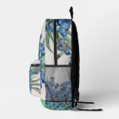 Still Life Vase mit Irisch von Vincent van Gogh Bedruckter Rucksack (Rechts)