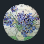 Still Life Vase mit Irisch von Vincent van Gogh Dartscheibe<br><div class="desc">Stillleben: Vase mit Iren von Vincent van Gogh ist ein Vintager Post-Impressionismus der schönen Kunst noch Leben florale Natur Malerei. Ein Bouquet lavender bärtigen Iris-Blume aus einem Frühlingsgarten. Die Vase ist wie ein Krug geformt und voll von Liebe und Romantik lila Blüten. Über den Künstler: Vincent Willem van Gogh (1853-1890)...</div>