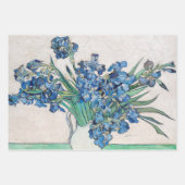 Still Life Vase mit Irisch von Vincent van Gogh Geschenkpapier Set (Vorderseite 2)