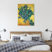 Still Life Vase mit Irisch von Vincent van Gogh Leinwanddruck (Insitu (Schlafzimmer))