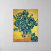 Still Life Vase mit Irisch von Vincent van Gogh Leinwanddruck (Vorderseite)