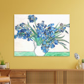 Still Life Vase mit Irisch von Vincent van Gogh Leinwanddruck (Insitu (Wohnzimmer))
