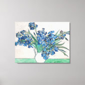 Still Life Vase mit Irisch von Vincent van Gogh Leinwanddruck (Vorderseite)