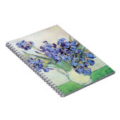 Still Life Vase mit Irisch von Vincent van Gogh Notizblock (Rechte Seite)