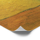 Still Life Vase mit Irisch von Vincent van Gogh Poster (Ecke)