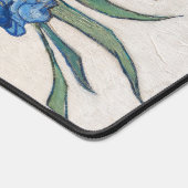 Still Life Vase mit Irisch von Vincent van Gogh Schreibtischunterlage (Ecke)