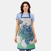 Still Life Vase mit Irisch von Vincent van Gogh Schürze (Getragen)