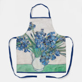 Still Life Vase mit Irisch von Vincent van Gogh Schürze (Vorderseite)