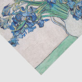 Still Life Vase mit Irisch von Vincent van Gogh Seidenpapier (Ausschnitt)