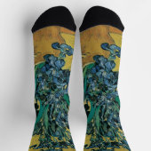 Still Life Vase mit Irisch von Vincent van Gogh Socken (Oben)