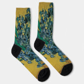 Still Life Vase mit Irisch von Vincent van Gogh Socken (Rechts)