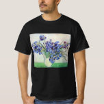 Still Life Vase mit Irisch von Vincent van Gogh T-Shirt<br><div class="desc">Stillleben: Vase mit Iren von Vincent van Gogh ist ein Vintager Post-Impressionismus der schönen Kunst noch Leben floralen Natur Malerei. Ein Bouquet lavender bärtigen Iris-Blume aus einem Frühlingsgarten. Die Vase ist wie ein Krug geformt und voll von Liebe und Romantik lila Blüten. Über den Künstler: Vincent Willem van Gogh (1853-1890)...</div>