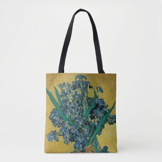 Still Life Vase mit Irisch von Vincent van Gogh Tasche (Vorderseite)
