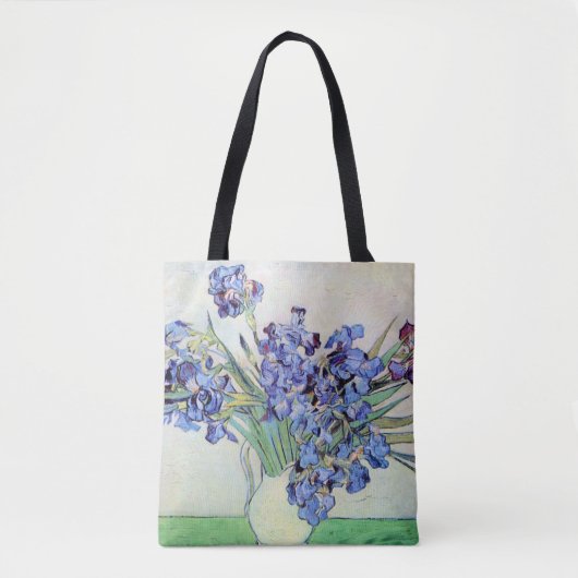 Still Life Vase mit Irisch von Vincent van Gogh Tasche (Vorderseite)
