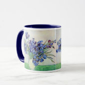 Still Life Vase mit Irisch von Vincent van Gogh Tasse (Vorderseite Links)