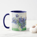 Still Life Vase mit Irisch von Vincent van Gogh Tasse<br><div class="desc">Stillleben: Vase mit Iren von Vincent van Gogh ist ein Vintager Post-Impressionismus der schönen Kunst noch Leben florale Natur Malerei. Ein Bouquet lavender bärtigen Iris-Blume aus einem Frühlingsgarten. Die Vase ist wie ein Krug geformt und voll von Liebe und Romantik lila Blüten. Über den Künstler: Vincent Willem van Gogh (1853-1890)...</div>